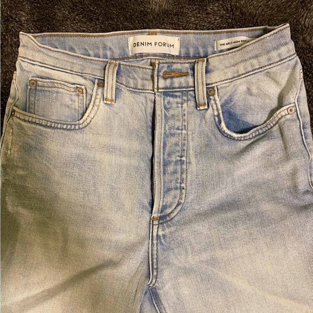 Denim Forum Sky Blue Slim Jeans